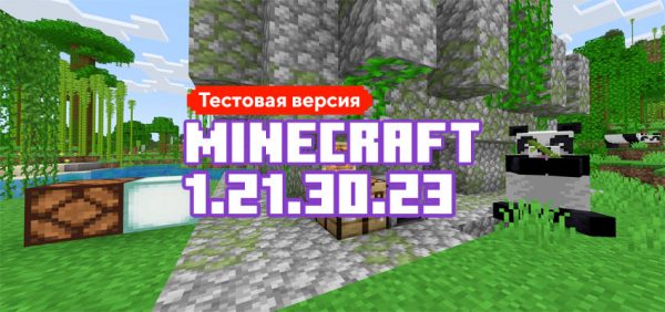 Скачать Майнкрафт 1.21.30.23