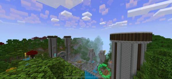 Скачать текстуры на улучшение облаков для Minecraft PE Бесплатно