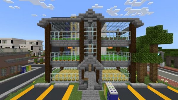 Скачать карту на современная деревушка на Minecraft PE Бесплатно