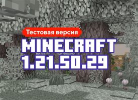 Скачать Майнкрафт 1.21.50.29