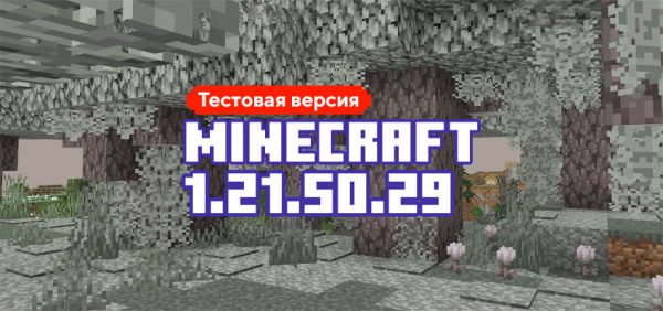 Скачать Майнкрафт 1.21.50.29