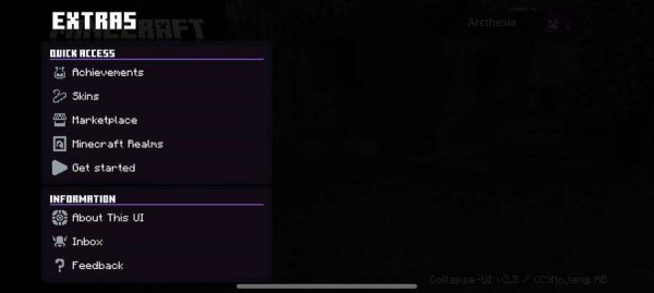 Скачать текстуры на темное оформление для Minecraft PE Бесплатно