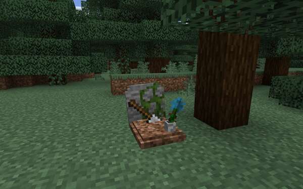 Скачать мод на надгробие с вещами на Minecraft PE Бесплатно
