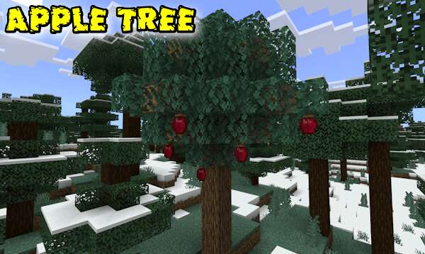 Скачать мод на фрукты на деревьях на Minecraft PE Бесплатно