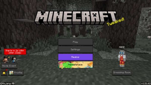 Скачать текстуры на затемнение интерфейса для Minecraft PE Бесплатно