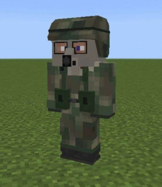 Скачать мод на военную броню на Minecraft PE Бесплатно