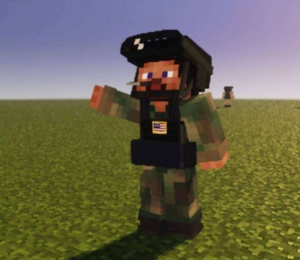 Скачать мод на военную броню на Minecraft PE Бесплатно