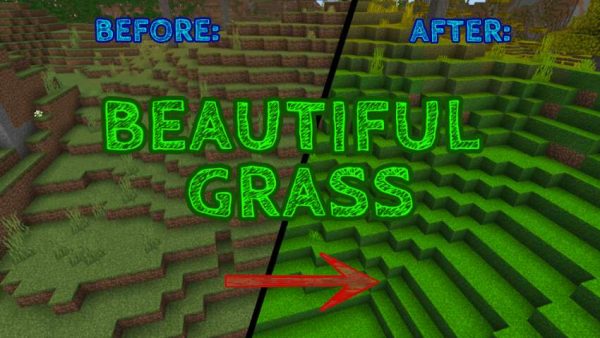 Скачать текстуры на яркую траву для Minecraft PE Бесплатно