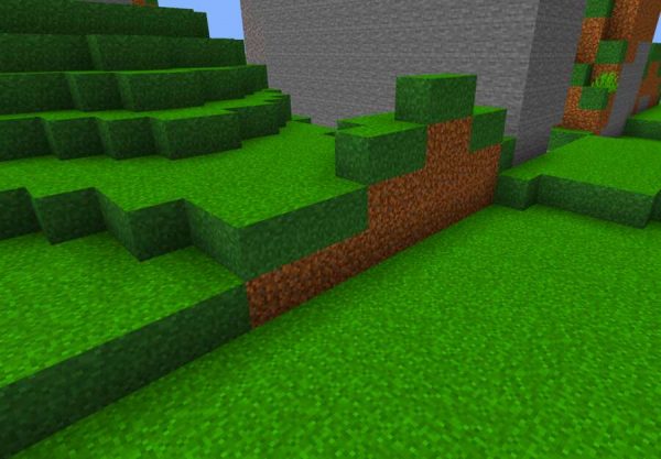 Скачать текстуры на насыщенную траву для Minecraft PE Бесплатно