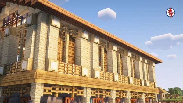 Скачать карту на интересную базу на Minecraft PE Бесплатно