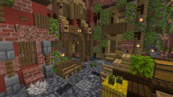 Скачать карту на древний город на Minecraft PE Бесплатно
