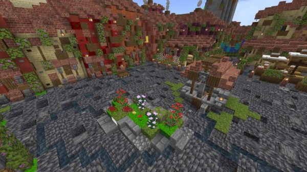 Скачать карту на древний город на Minecraft PE Бесплатно