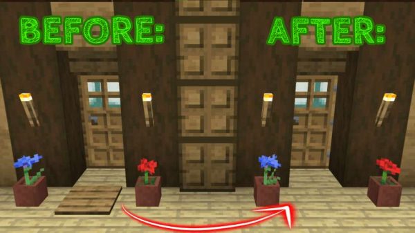 Скачать текстуры на невидимые плиты для Minecraft PE Бесплатно