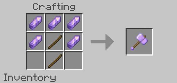 Скачать мод на молот-добытчик на Minecraft PE Бесплатно