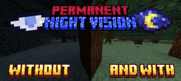 Скачать мод на ночную яркость на Minecraft PE Бесплатно