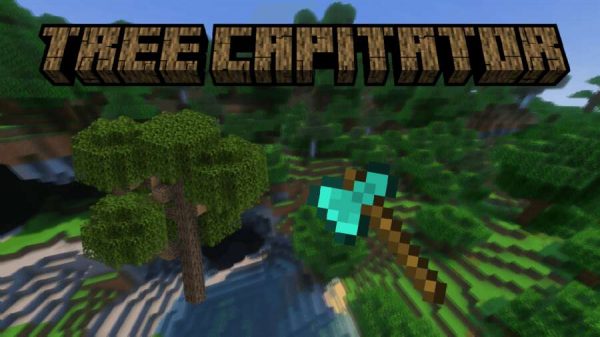 Скачать мод на вырубку леса на Minecraft PE Бесплатно