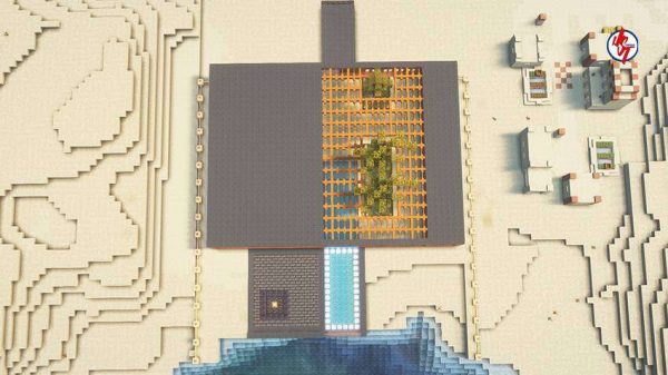 Скачать карту на современный домик на Minecraft PE Бесплатно