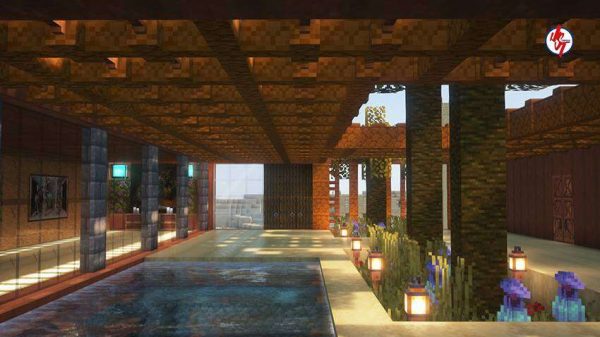Скачать карту на современный домик на Minecraft PE Бесплатно