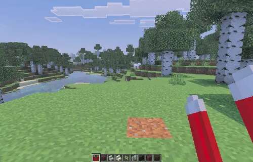 Пример использования нового предмета от первого лица