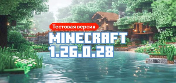 Скачать Майнкрафт 1.26.0.28