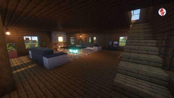 Внутреннее убранство домика для выживания 2