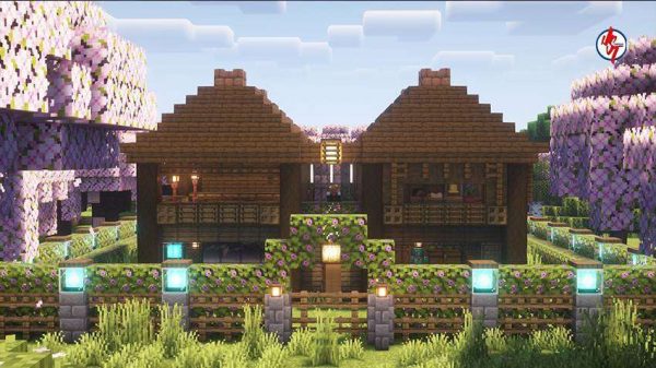 Как оформлен домик снаружи