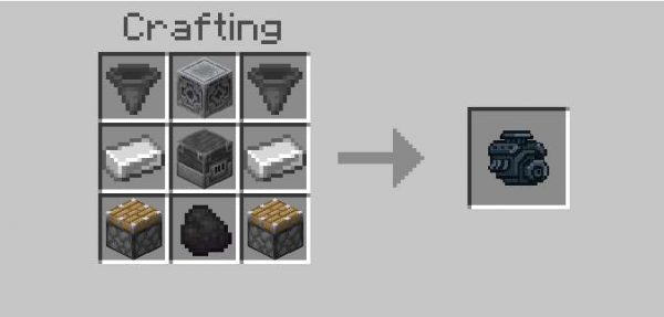 Как крафтить части машины
