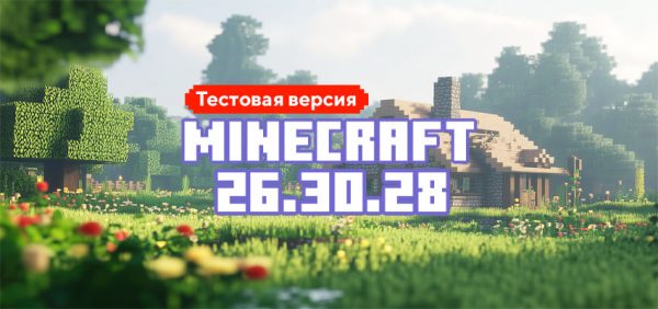 Скачать Майнкрафт 26.30.28