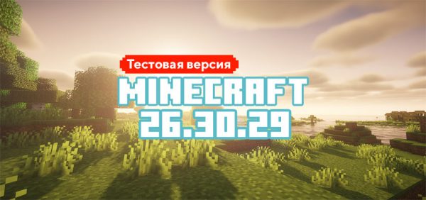 Скачать Майнкрафт 26.30.29
