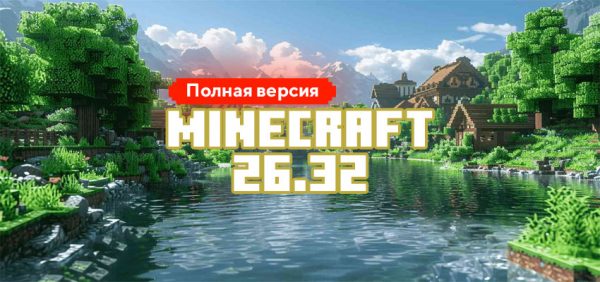 Скачать Майнкрафт 26.32.02