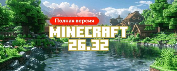 Скачать Майнкрафт 26.32.02